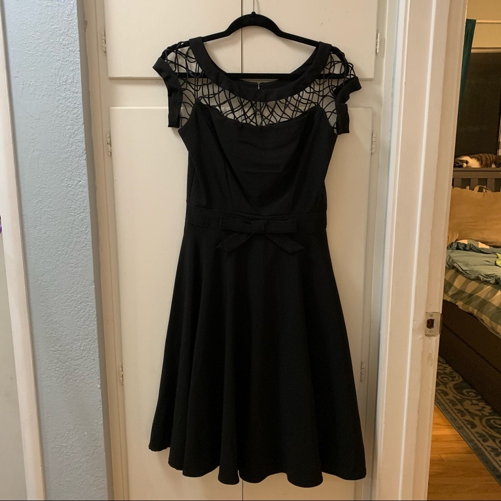 Black Tatyana retro dress